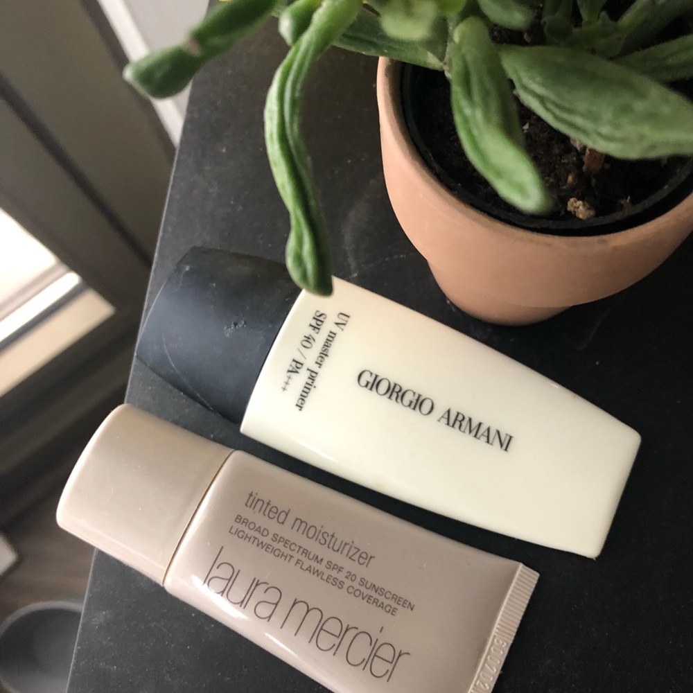 tinted primers laura mercier Georgia Armani